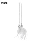 White Dream Catchers Car Mirror Accessory