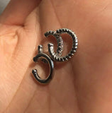 3pc Clip On Ear Cuff Rings