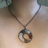 Big Tree of Life Chakra Necklace