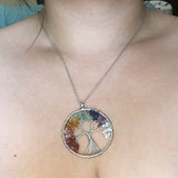 Big Tree of Life Chakra Necklace