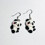 Panda Earrings