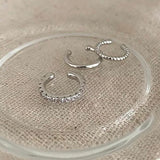 3pc Clip On Ear Cuff Rings