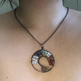 Big Tree of Life Chakra Necklace