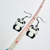 Panda Earrings