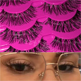 Long Natural Look False Eyelashes