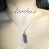 Amethyst Gemstone Necklace