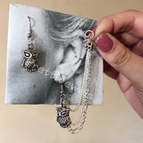 Simply Owls Ear Cuff Earrings