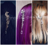 Crescent Moon Hair Clip Jewelry