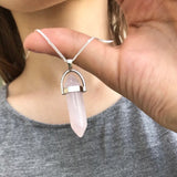 Rose Quartz Gemstone Necklace